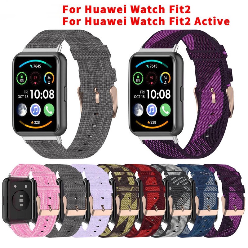 สายนาฬิกาข้อมือไนล่อน-แบบเปลี่ยน-สําหรับ-huawei-watch-fit-2-huawei-fit-2