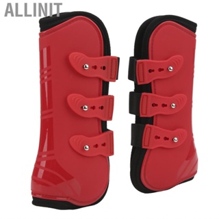 Allinit 2Pcs Jumping Horse Front Leg Protect Wrap Tendon Boots Fetlock Accessories