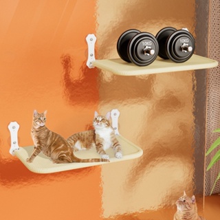 PP เปลญวนหน้าต่างแมวพับได้กรอบโลหะไร้สายพับหน้าต่างแมวคอนที่นอนแมวพร้อมถ้วยดูดแรง 4 อัน