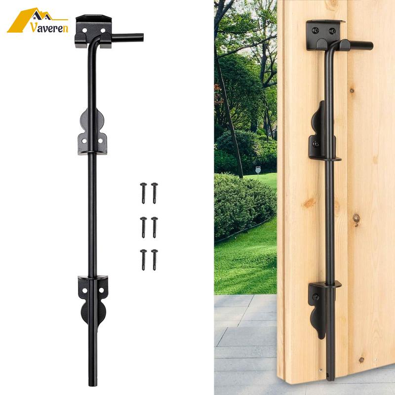 [Vaveren] Gate Ground Latch Gate Rod Iron Rod Gate สําหรับประตูโลหะรั้ว ...