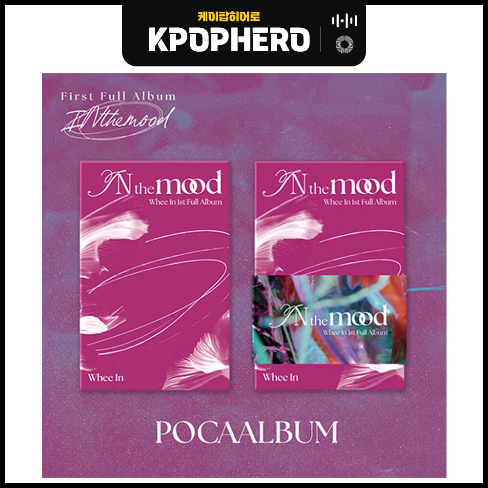 WHEE IN - 1ST FULL ALBUM [IN the mood] POCA ALBUM | Shopee Thailand