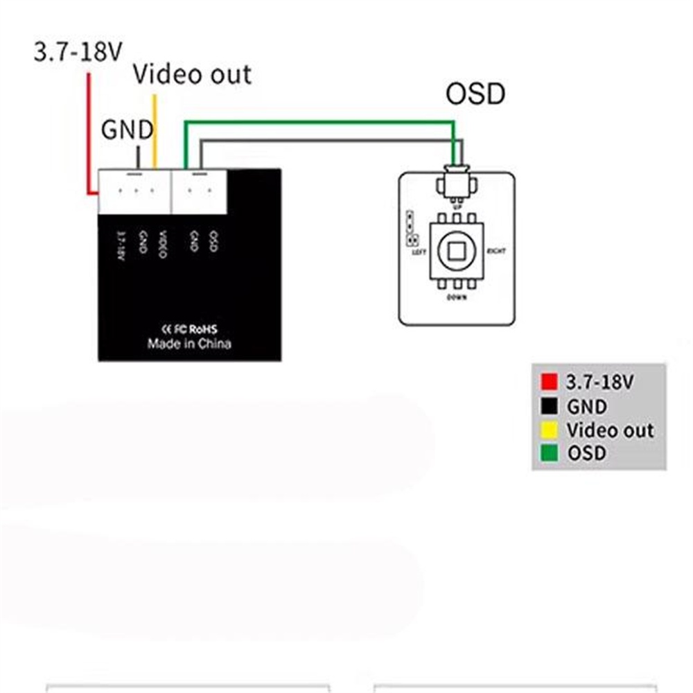 FPV Caddx Ant Lite 1200TVL 1 3 CMOS PAL NTSC