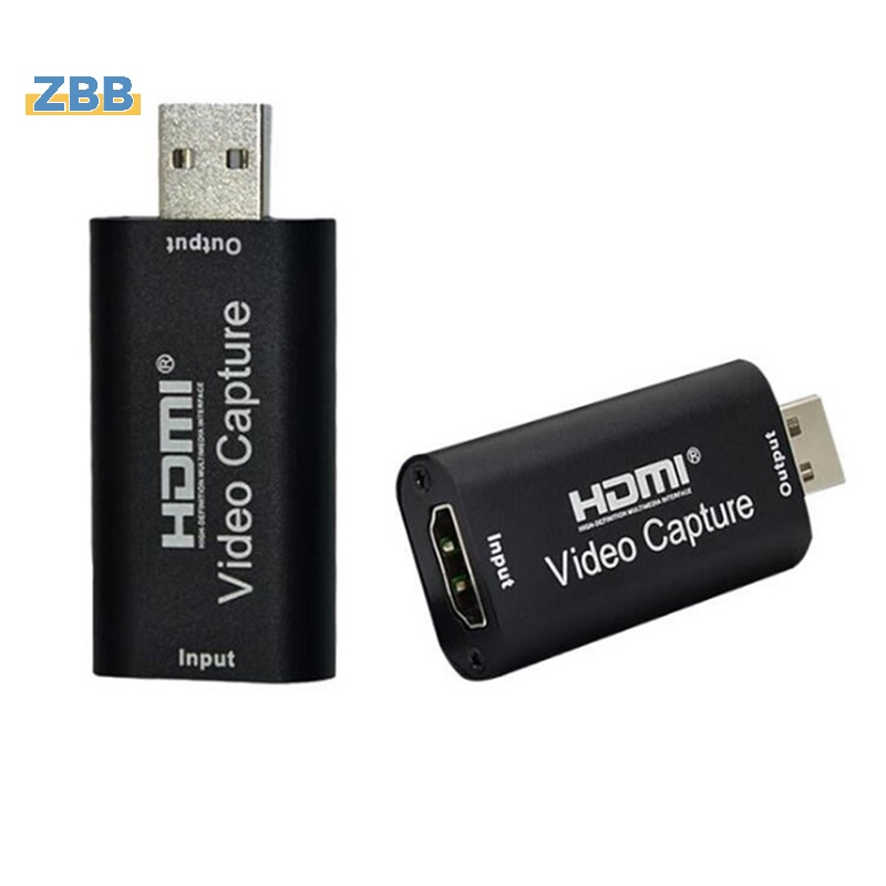 Zbb> อะแดปเตอร์การ์ดจับภาพวิดีโอ HDMI เป็น USB 3.0 ความละเอียด 4K ...
