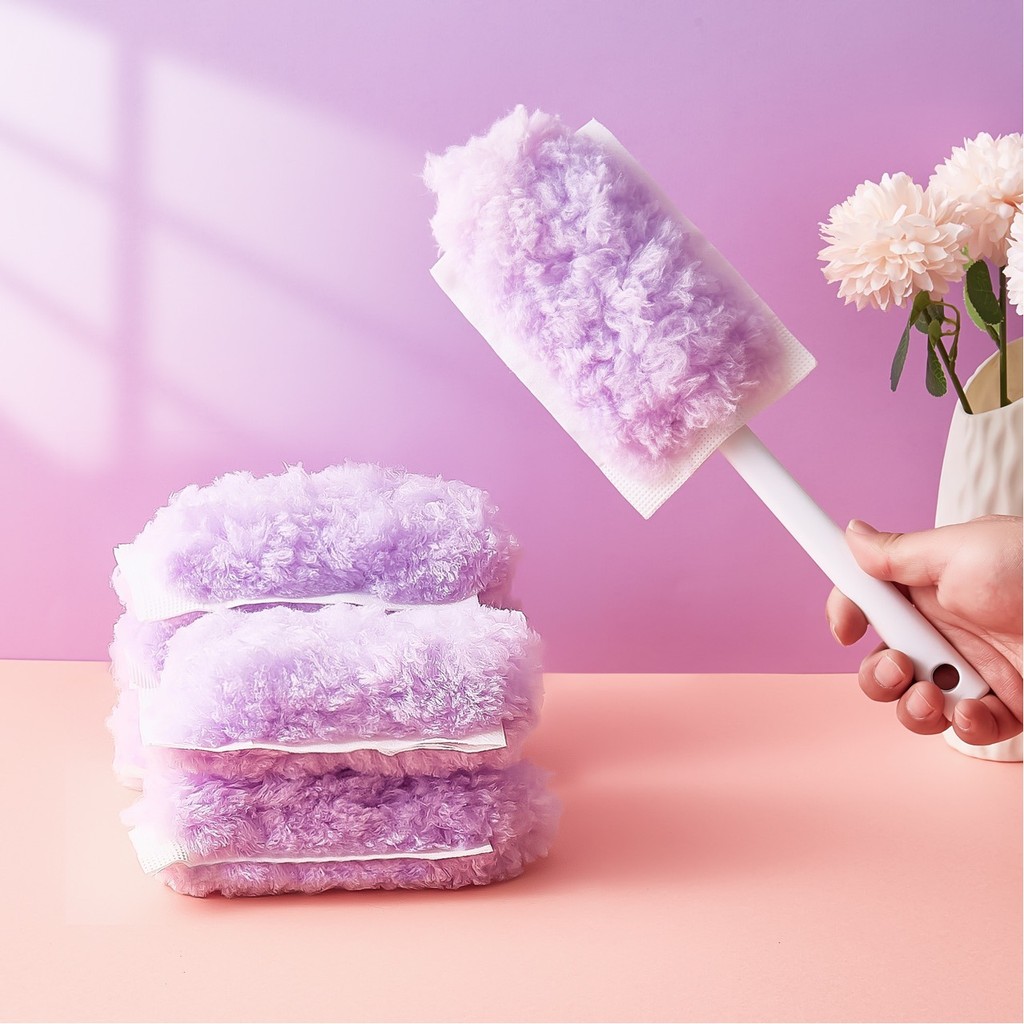 ไมโครไฟเบอร์ Duster Anti-static Scalable Magic แปรงปัดฝุ่นเปลี่ยนได้แบบ ...