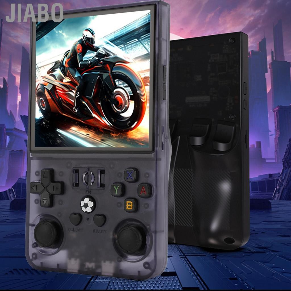 Jiabo คอนโซลเกมมือถือย้อนยุคที่มีหน้าจอสี IPS ขนาด 4 นิ้ว 720 X Gaming ...