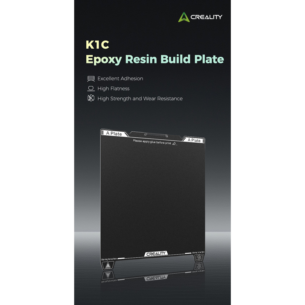 Creality Part K1C Epoxy Resin Build Plate 235x235mm | Shopee Thailand