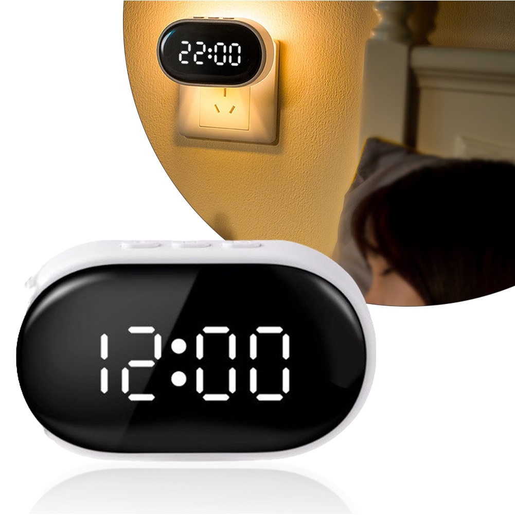 โคมไฟหัวนอน-ไฟหัวเตียง-โคมไฟให้นมลูก-led-ดูนาฬิกาได้