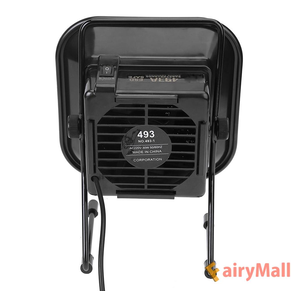 fairymall-30w-493-หัวแร้งบัดกรีเหล็ก-ดูดควัน-กรองอากาศ-พัดลมควัน-เครื่องมือ-rau