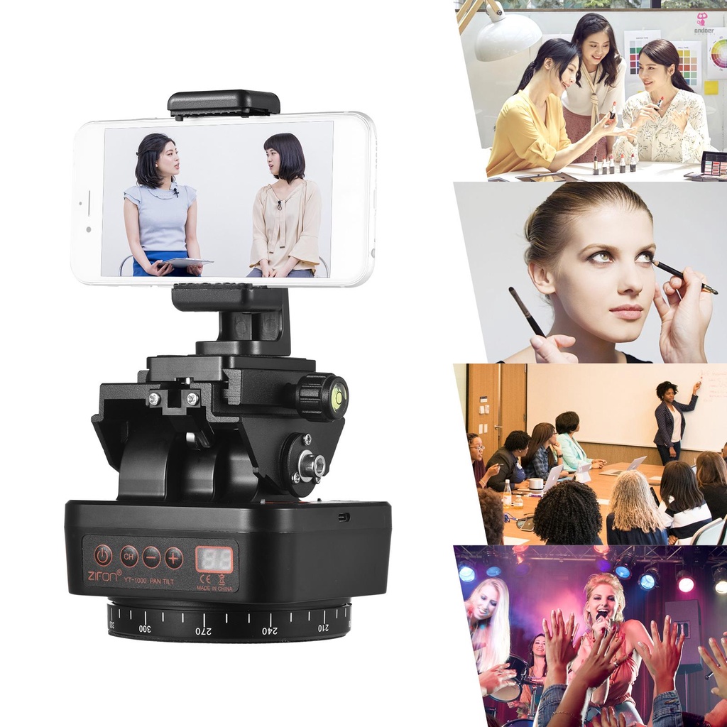 zifon-wireless-control-tripod-head-with-remote-control-phone-clip