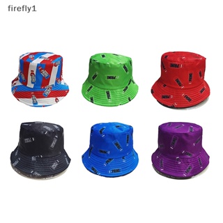 [Firefly] หมวกบักเก็ต พิมพ์ลายตัวอักษร พับได้ เหมาะกับเดินชายหาดกลางแจ้ง แฟชั่นฤดูร้อน สําหรับผู้ชาย ผู้หญิง [TH]