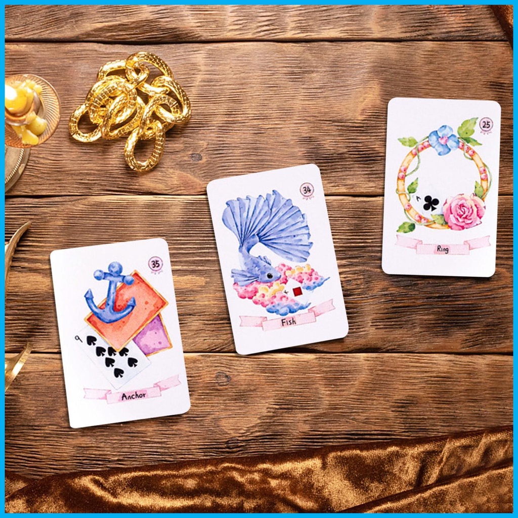 ไพ่ทาโรต์-oracle-cards-dream-lenormand-แบบพกพา-ของเล่นสําหรับเด็ก