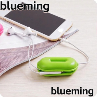 Blueming2 ที่พันสายชาร์จหูฟัง PVC ลายถั่วลิสงน่ารัก อเนกประสงค์ สําหรับห้องครัว