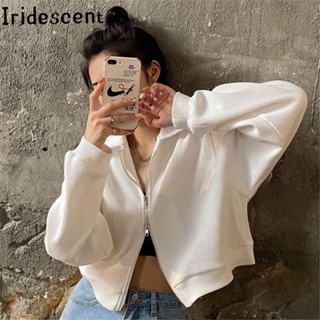 Iridescent เสื้อกันหนาว เสื้อฮู้ด cozy คุณภาพสูง สบายๆ trendy WWY2390QMP37Z230911