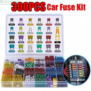 【Big Discounts】Fuse Car Blade Fuse Assortment Assorted Kit Mini Small Size Blade Set 300pcs#BBHOOD