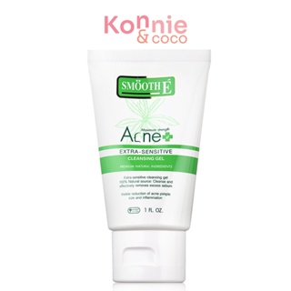 Smooth E Acne Extra Sensitive Cleansing Gel 30g.