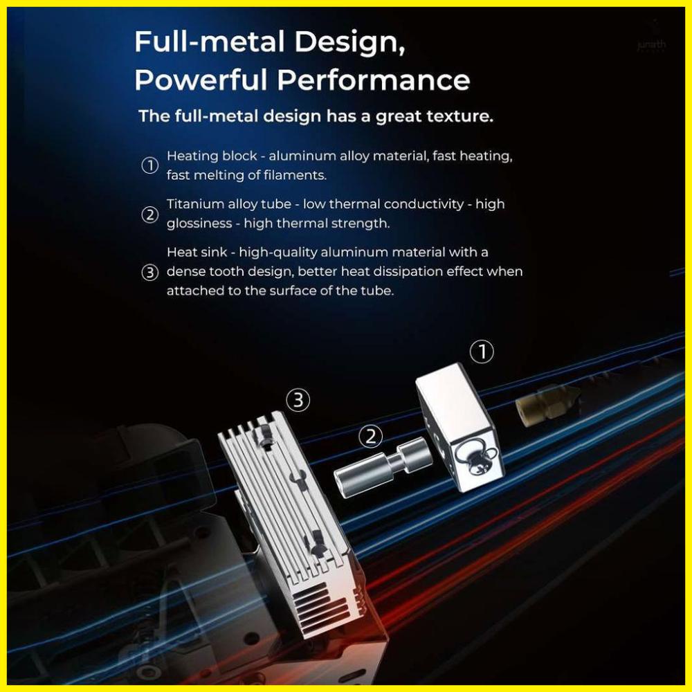 Creality 3D Dualgear Extruder Kit for Flexible Filaments Efficient