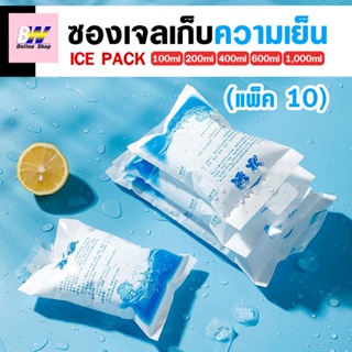 Ice Pack เจลเก็บความเย็นแบบซอง (แพ็ค 10)