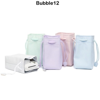 BUBBLE กระเป๋าหูรูด กันน้ํา แบบพกพา หลากสี สําหรับกล้อง Instax Mini 12 11 9 8 90 Eva