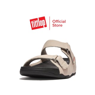 FITFLOP GOGH MOC LEATHER รองเท้าแตะผู้ชาย รุ่น L05-A20 สี Stone Beige