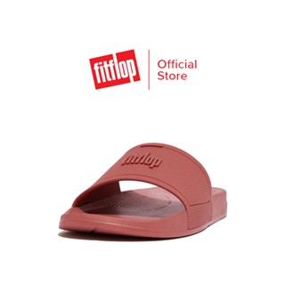 FITFLOP IQUSHION SLIDES รองเท้าแตะผู้ชาย รุ่น EQ4-A70 สี DUSKY RED