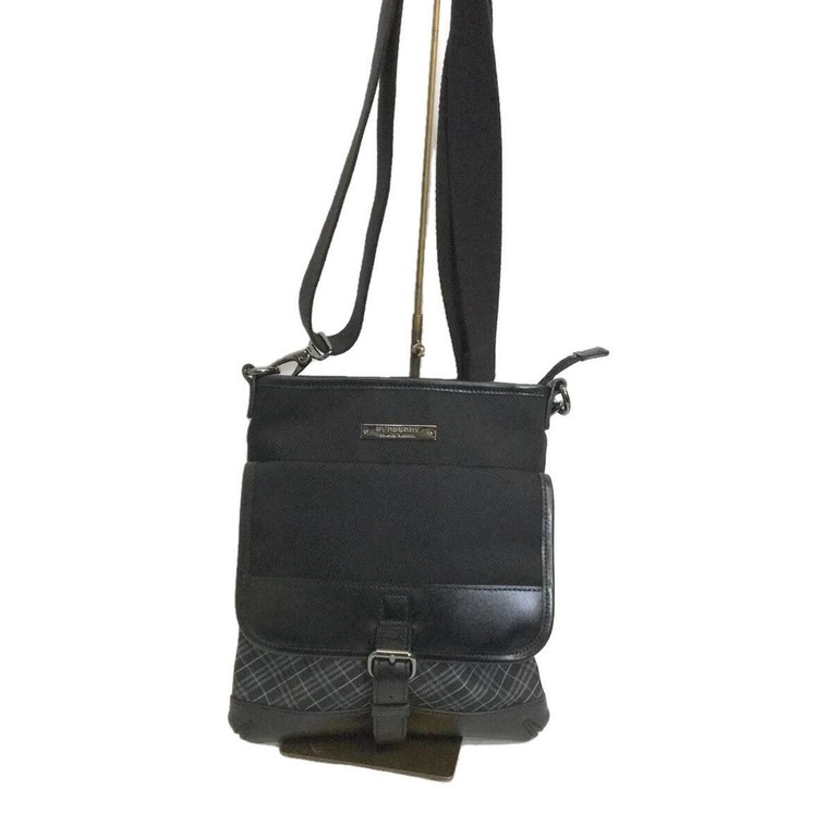 Burberry shoulder bag Black Plaid Direct from Japan Secondhand Shopee