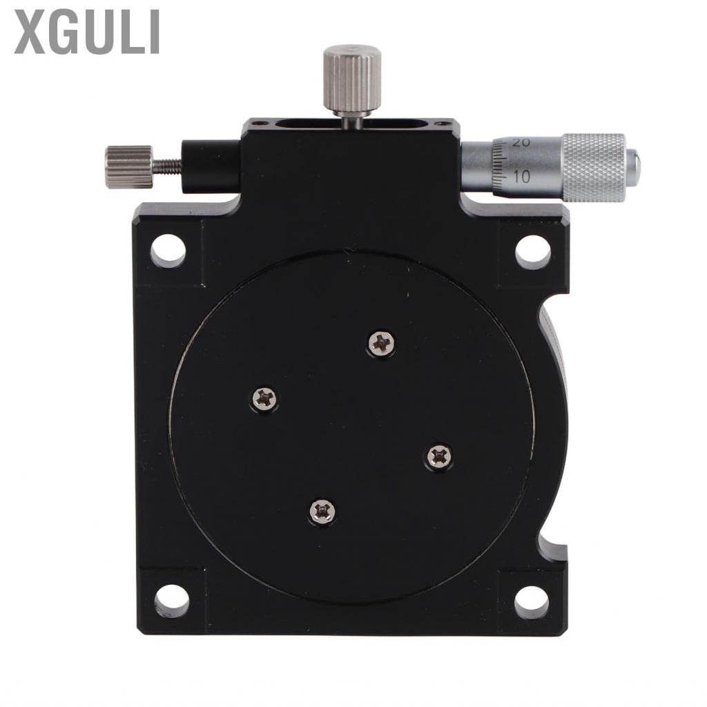 Xguli Manual Displacement Platform Rotating Linear Stage 360° Sliding ...