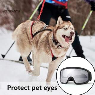 Wanpanyu แว่นตาป้องกันรังสียูวี กันน้ํา สําหรับสัตว์เลี้ยง สุนัข