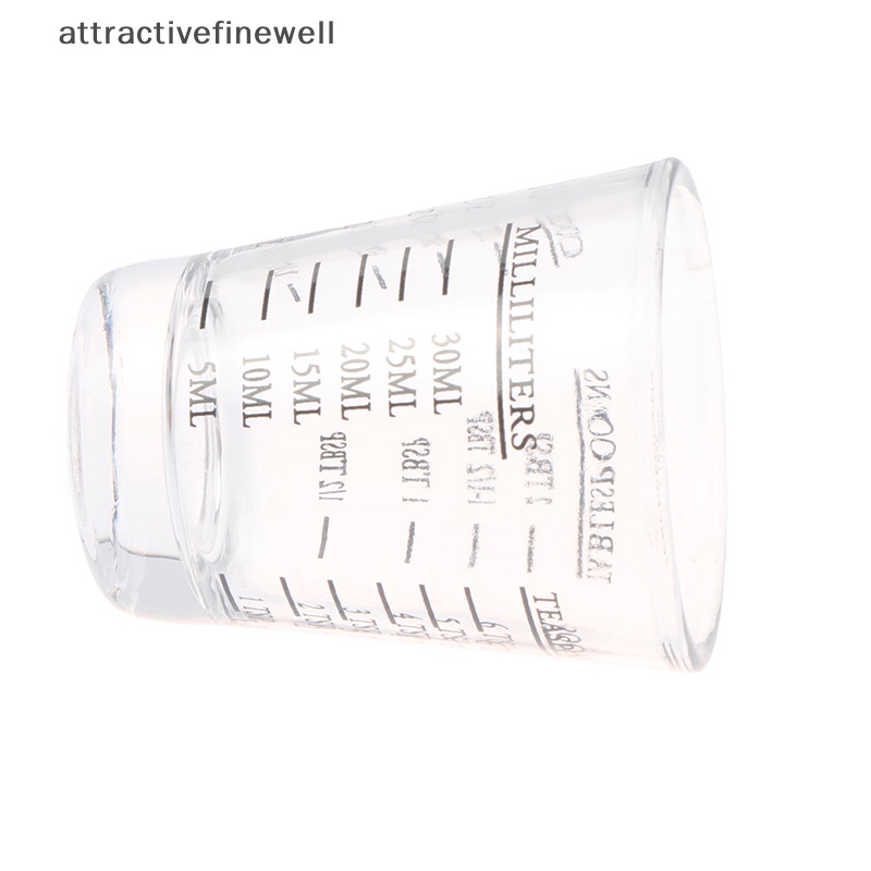 attractivefinewell-แก้วตวงของเหลว-พร้อมสเกล-30-มล-1-ชิ้น-tiv