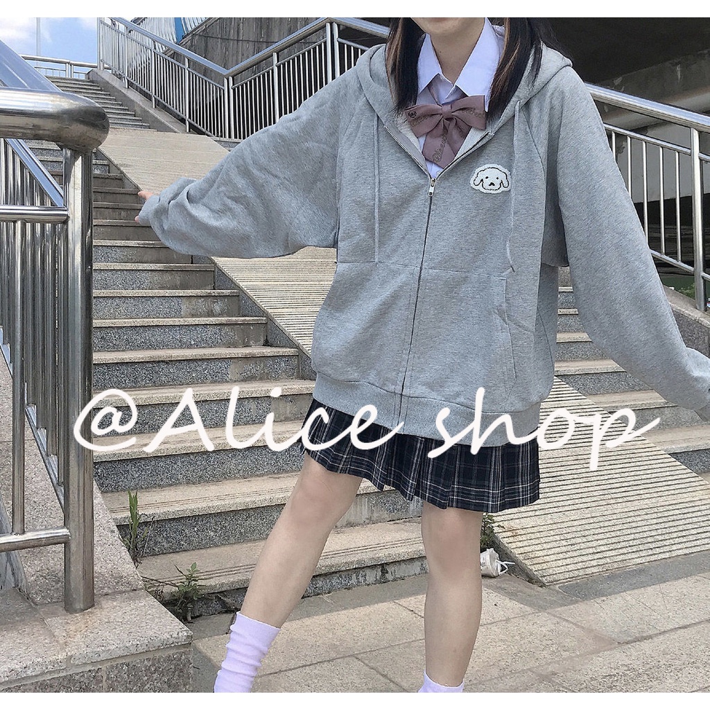 alice-เสื้อผ้าผู้ญิง-แขนยาว-เสื้อฮู้ด-คลุมหญิง-สไตล์เกาหลี-แฟชั่น-high-quality-สไตล์เกาหลี-stylish-fashion-wwy239033s-36z230909