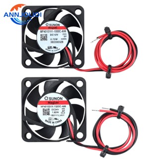 Ann พัดลมระบายความร้อน แบริ่งไฮดรอลิค 12V 24V 4010 สําหรับเครื่องพิมพ์ 3D Voron 2 4 R2 Sunon Maglev Hotend Coole