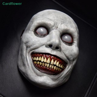 <Cardflower> หน้ากากคอสเพลย์ รูปปีศาจหน้ายิ้ม สําหรับปาร์ตี้ฮาโลวีน