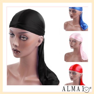 Alma Durag Cap Headwear ที่คาดผม ผ้าโพกศีรษะ แบบแข็ง