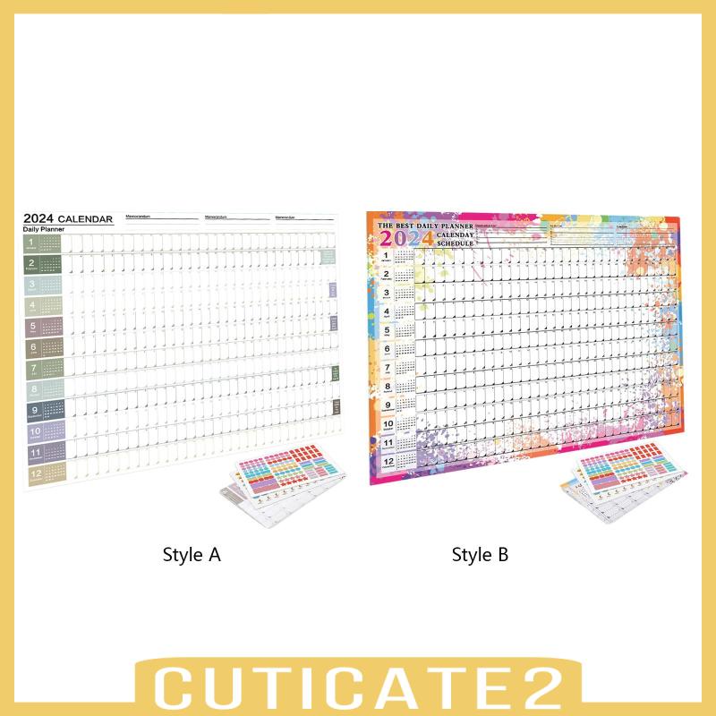 cuticate2-ปฏิทินแขวนผนัง-2024-พับได้-สําหรับบ้าน-ห้องเรียน