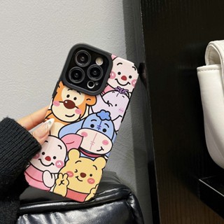 เคสโทรศัพท์มือถือ ซิลิโคน ลายการ์ตูนหมี วินนี่ สําหรับ Samsung Galaxy S22 A73 5G A53 A20S 4G A50S A30S A52S S22Ultra A11 A21S A71 S20PLUS S20 FE S10 S23Ultra A51 S21 S20 A52 A50 H