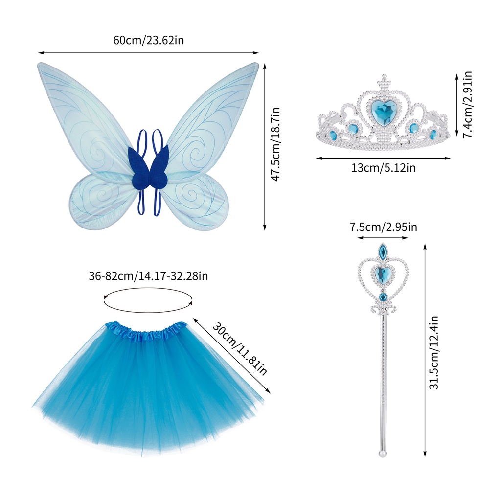 bhy021-เครื่องแต่งกาย-ปีกนางฟ้า-ผีเสื้อ-เจ้าหญิง-ประกาย-สําหรับผู้หญิง-เด็กผู้หญิง