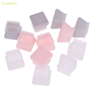 [ErudentT] แผ่นซิลิโคน สําหรับรองขาโต๊ะเก้าอี้ เฟอร์นิเจอร์ 4 ชิ้น [ใหม่]