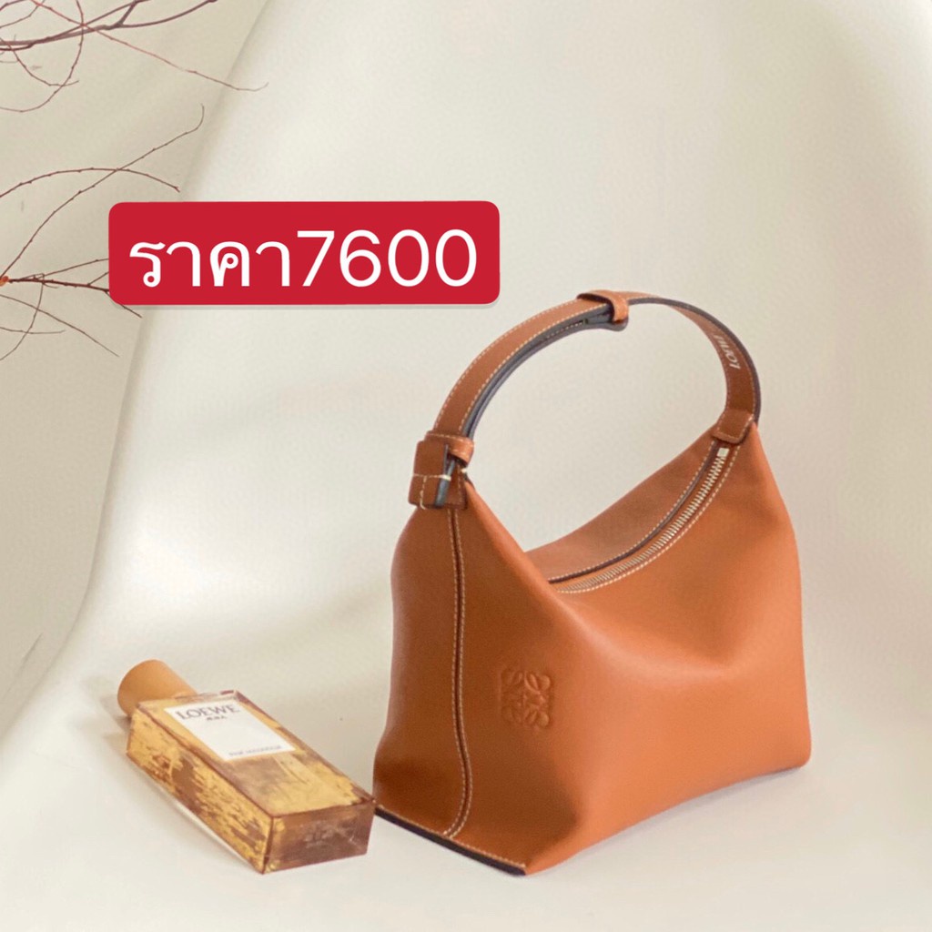 พรี-loewe-cubi-กระเป๋าถือ-66076-66077-hobo-กระเป๋าแฟชั่น-หนังแท