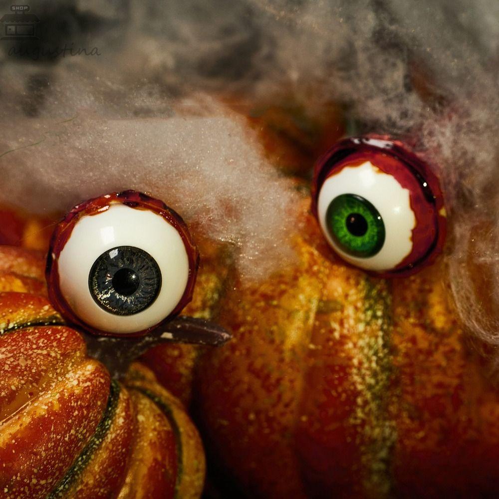 Augustina ลูกตาปลอม ยาง พร็อพเต้นรํา ปลอดภัย สําหรับปาร์ตี้ฮาโลวีน