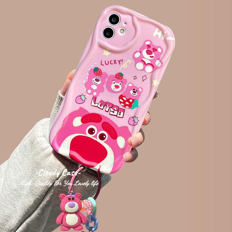 เคสป้องกันโทรศัพท์มือถือ-แบบนิ่ม-ลายหัวหมี-สําหรับ-iphone-15-xr-14-13-11-12-pro-max-8-7-6-6s-plus-se-2020-xs-max