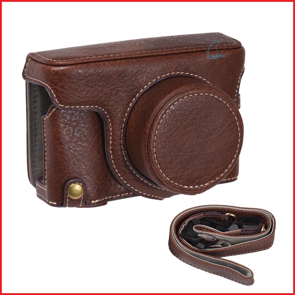 Fujifilm X100V/X100F Camera Bag Synthetic Leather Carry Case with