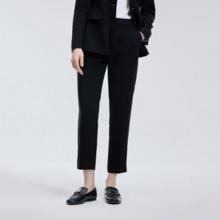 G2000 กางเกงสูทผู้หญิง กางเกงทรงสอบ (ANKLE CIGARETTE SHAPE) รุ่น 2625109699 BLACK กางเกงสูท เสื้อผ้า เสื้อผ้าผู้หญิง