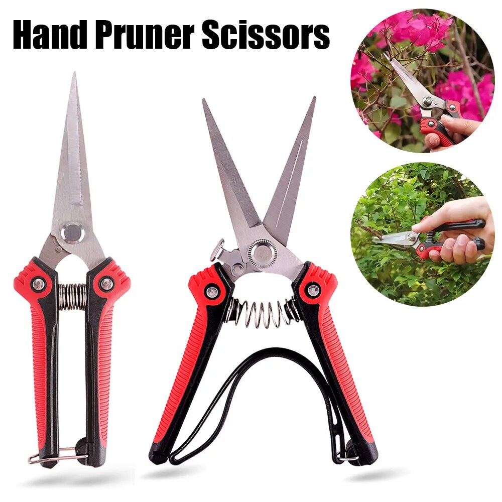 Pruning scissors pointed garden scissors fruit and vegetable pickers ...