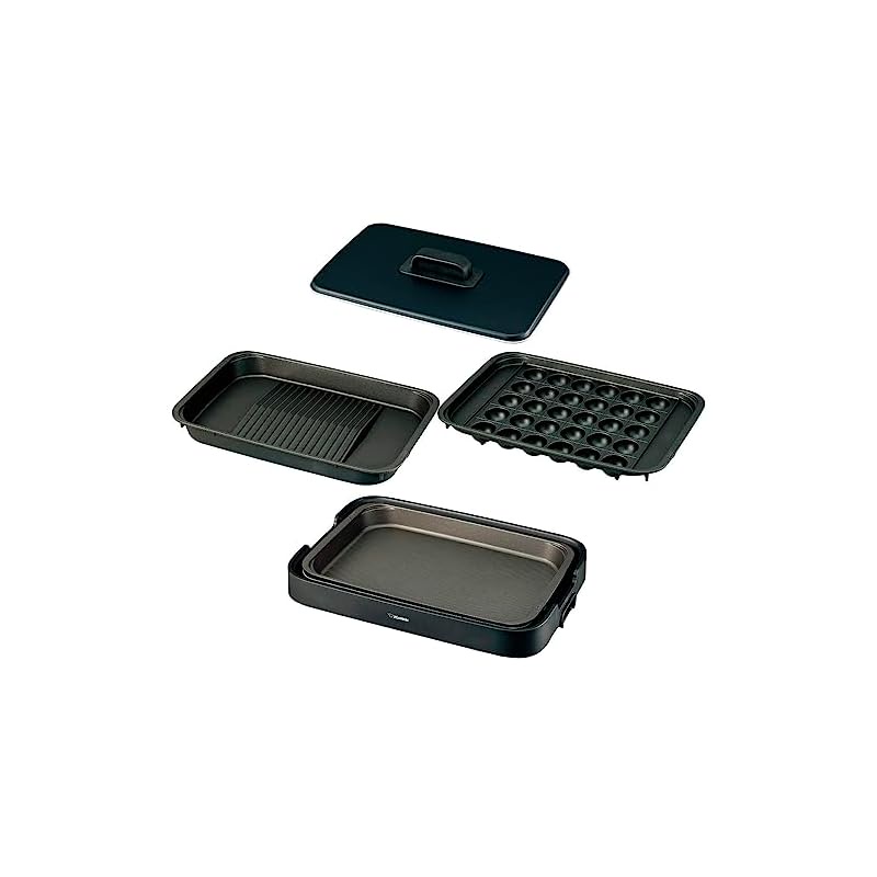 [Direct from JAPAN]Zojirushi Hot Plate Yakiyaki 3Plate Type Compact