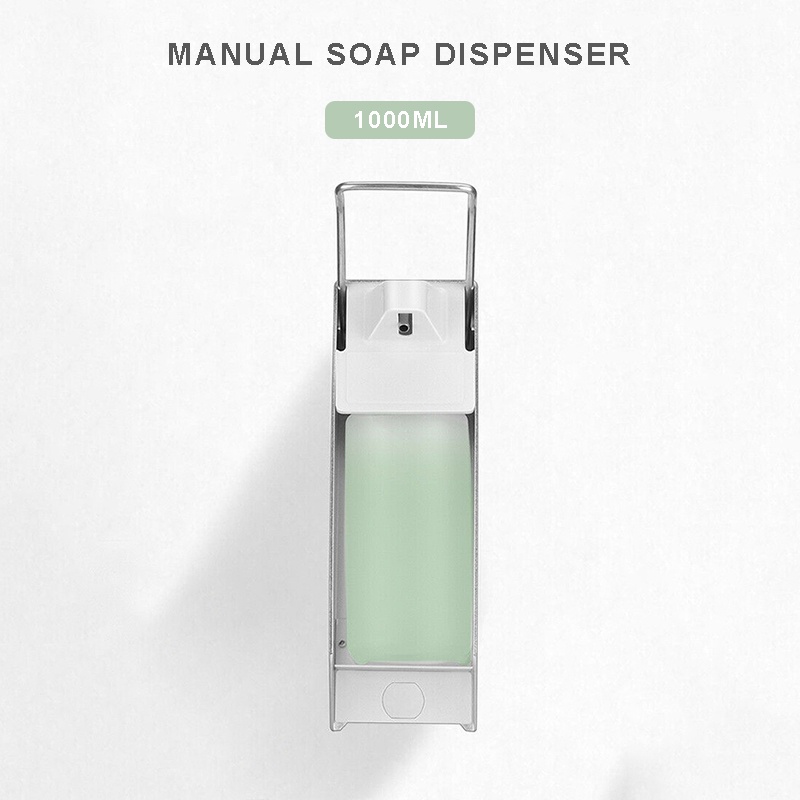 1000ml Manual Soap Dispenser Wall-Mounted Hand Washing Disinfectant ...