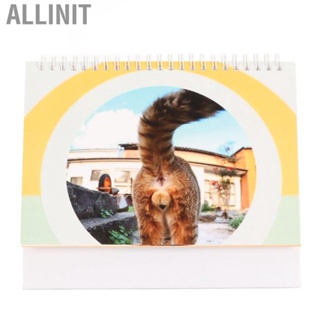 Allinit 2023  Butt Calendar 12 Month Decorative Desk With Note Space Hot