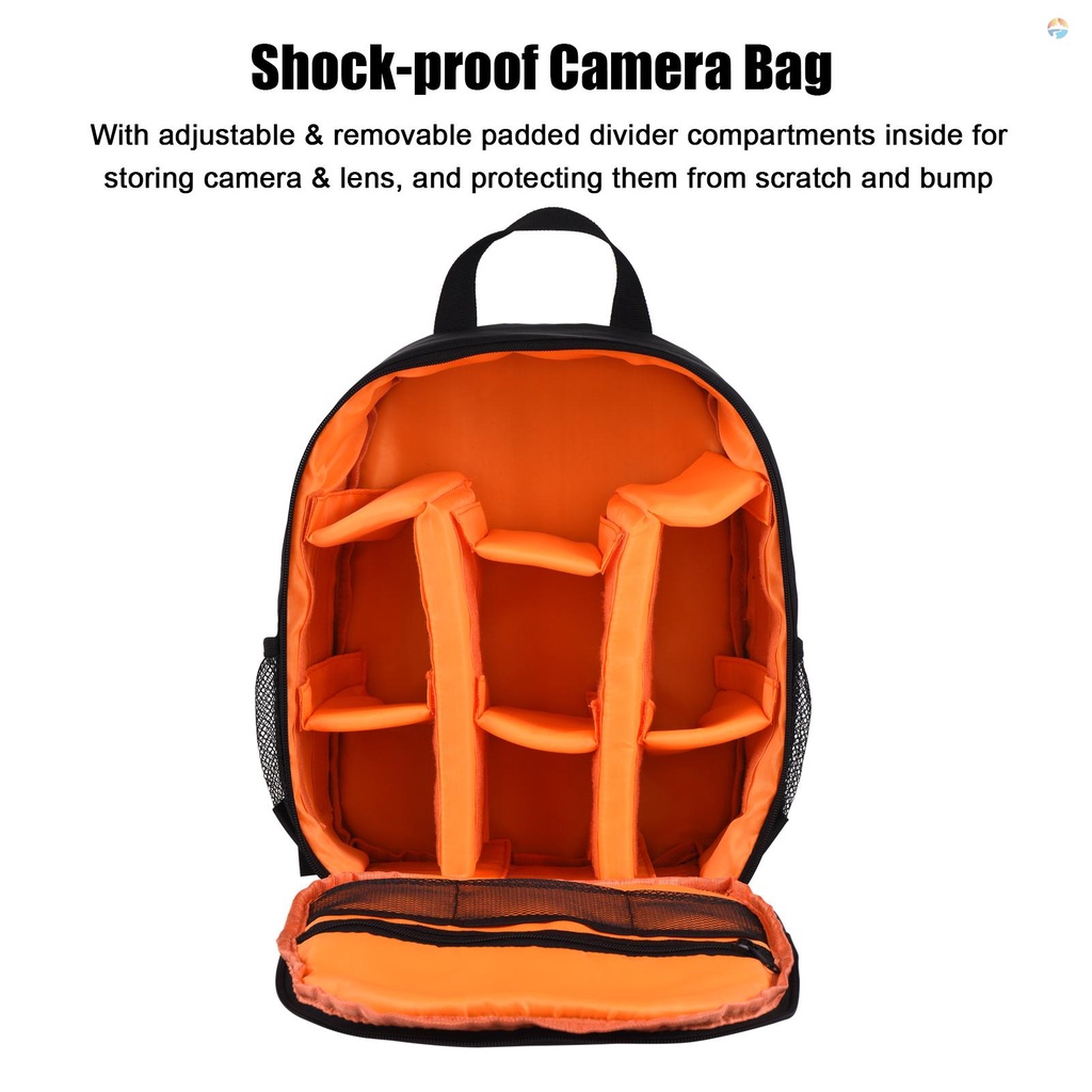 fsth-small-camera-backpack-outdoor-camera-bag-water-resistant-shock-proof-camera-case-replacement-for-canon-dslr-slr-mirrorless-cameras