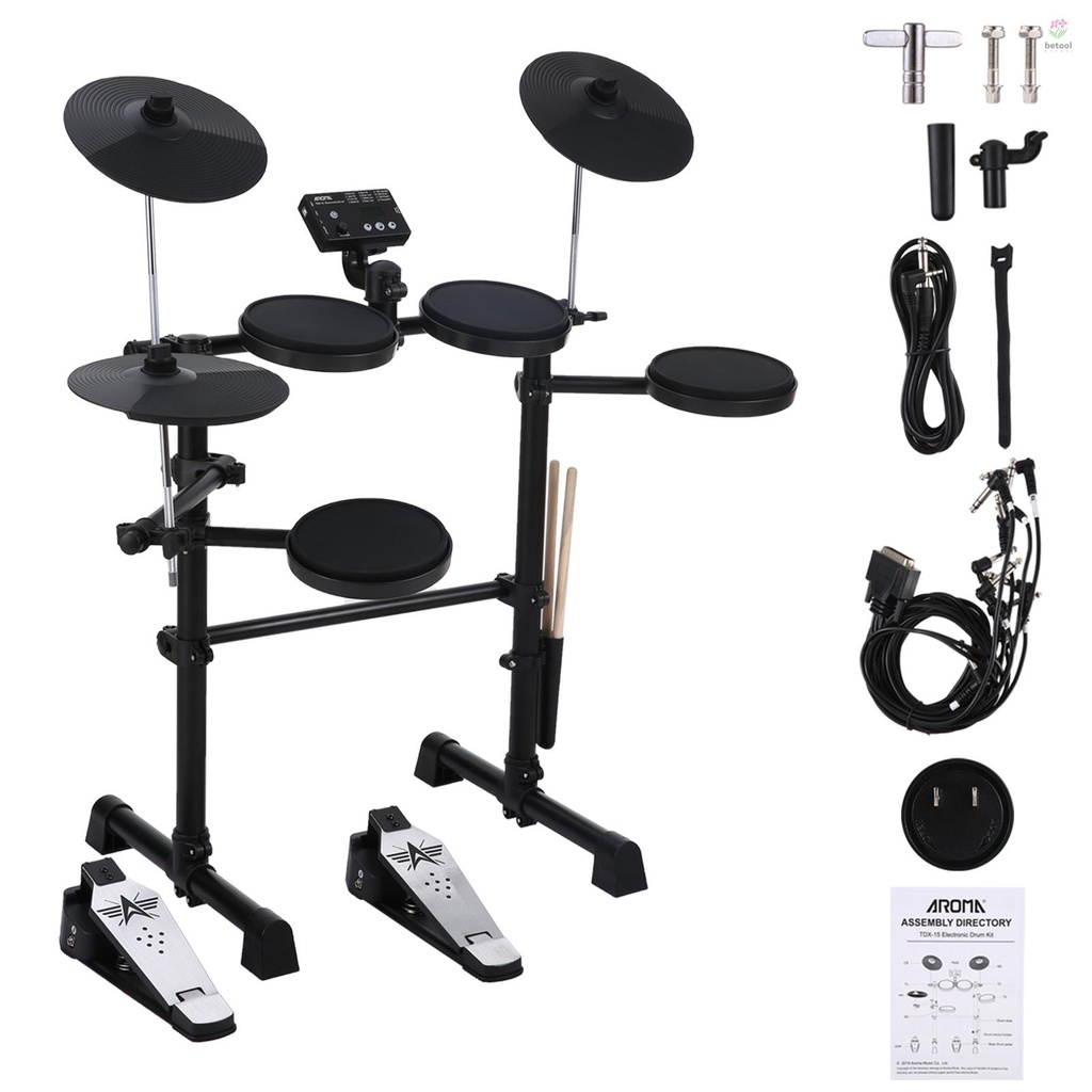 btt-ชุดกลองไฟฟ้า-8-ชิ้น-พร้อมเสียง-144-เสียง-hi-hat-และ-usb-midi-สําหรับผู้เริ่มต้น-ผู้ใหญ่-ของขวัญวันเกิด