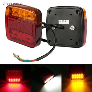 Chee หลอดไฟเลี้ยว Led 20 ดวง 12V EN สําหรับติดท้ายรถบรรทุก รถพ่วง