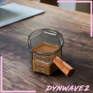 [Dynwave2] แก้วตวงเอสเปรสโซ่ใส ขนาดเล็ก อุปกรณ์เสริม สําหรับคาเฟ่ บ้าน ร้านอาหาร โรงแรม บาร์