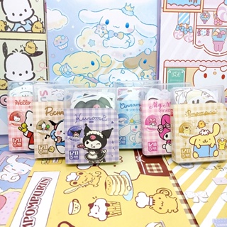 Sanrio Kuromi Cinnamoroll สติกเกอร์ PVC ลาย Hello Kitty กันน้ํา DIY สําหรับติดตกแต่งสมุด 120 ชิ้น ต่อชุด